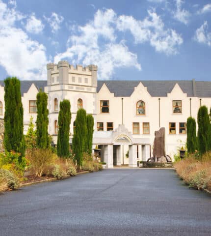 Hotel Front Driveway