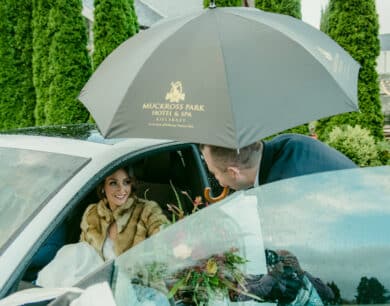 Niall welcoming BG Umbrella