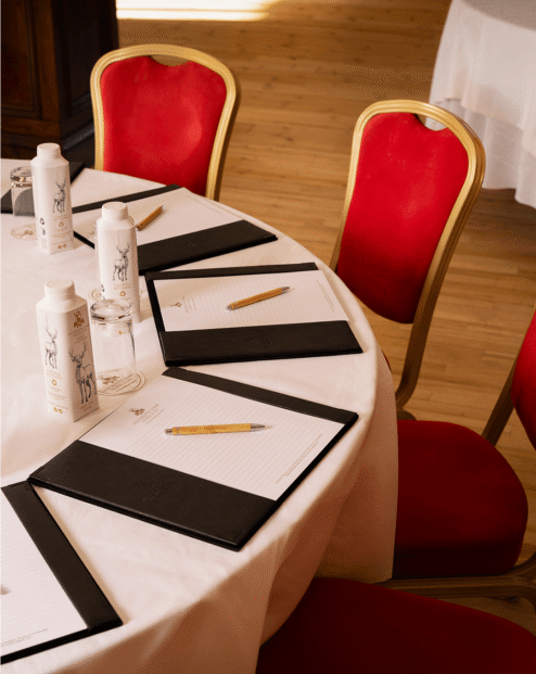 Elegant Conference Setup inside Muckross Park Hotel and Spa